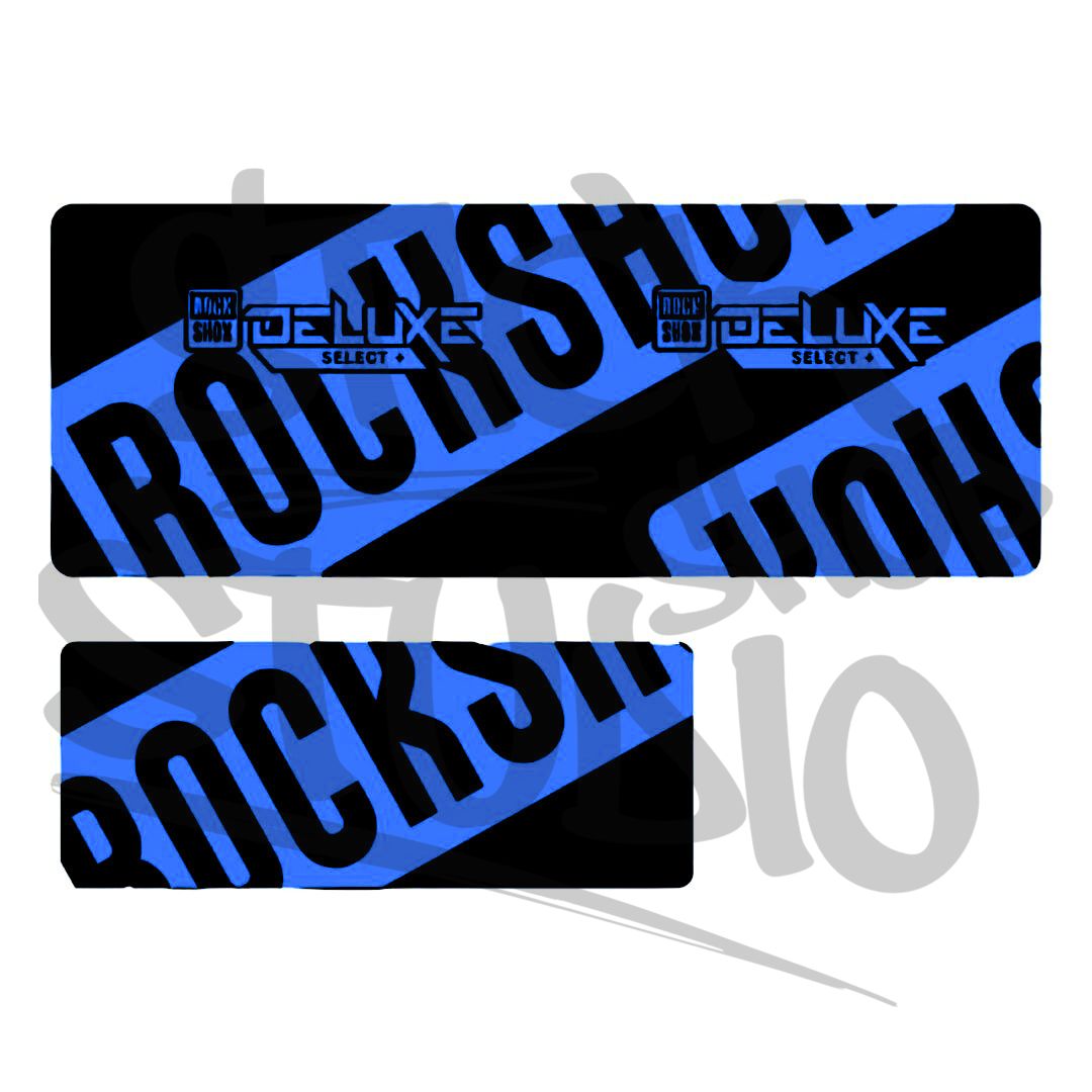 Naklejki na damper Rock Shox Deluxe Select +