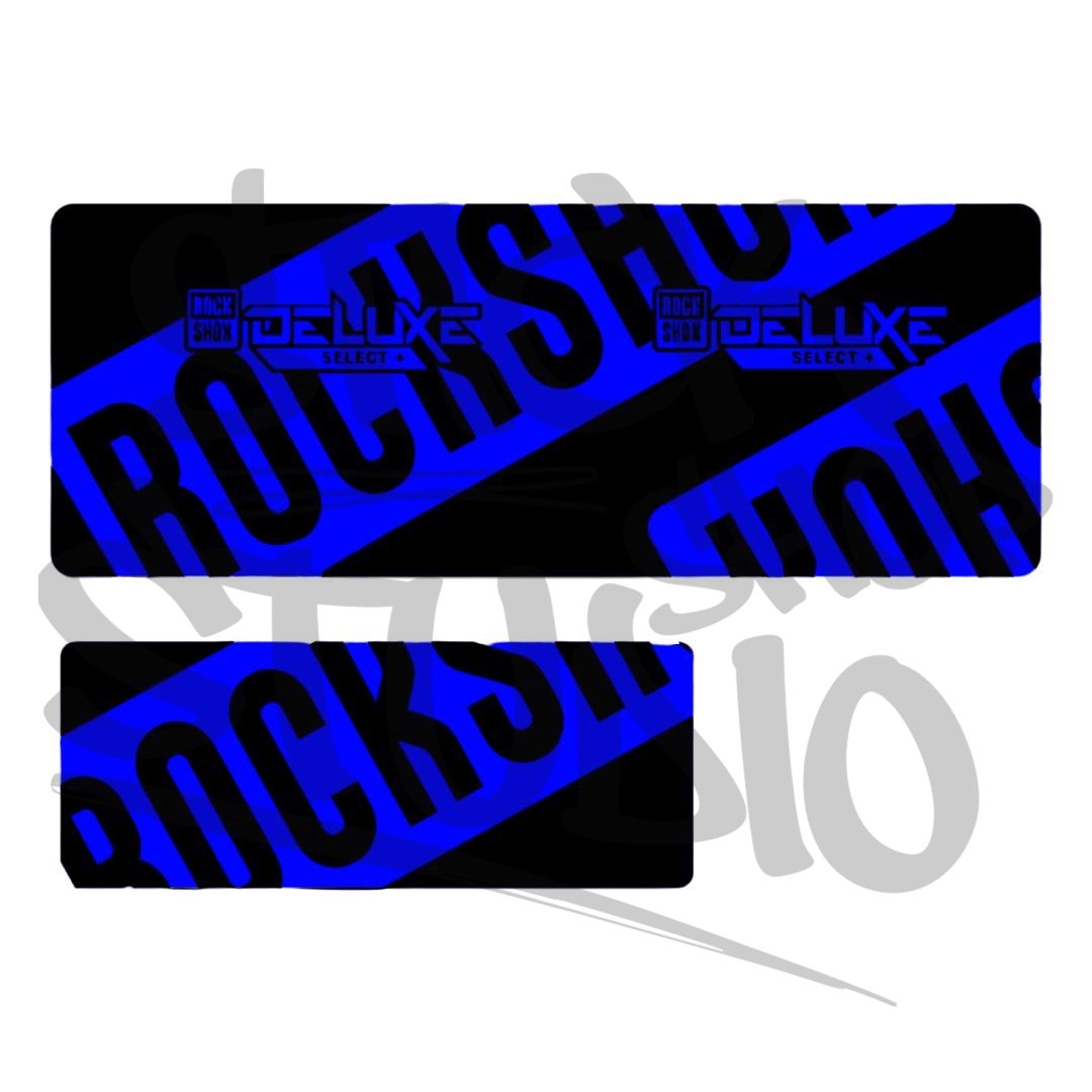 Naklejki na damper Rock Shox Deluxe Select +