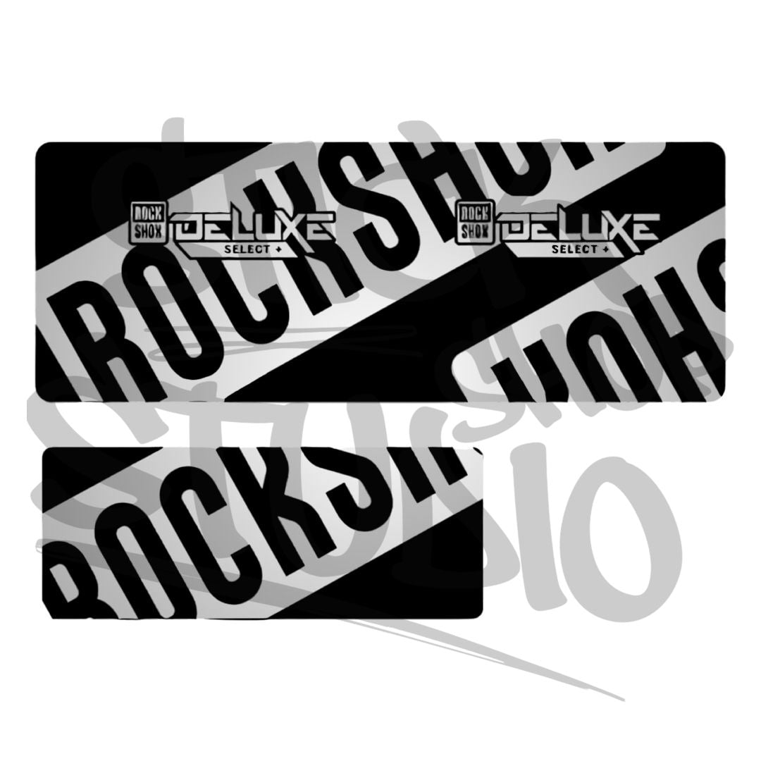 Naklejki na damper Rock Shox Deluxe Select +