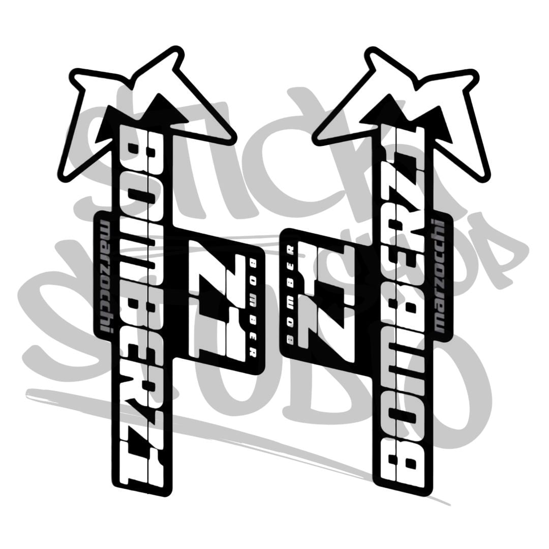 Naklejka na amortyzator Marzocchi Bomber Z1