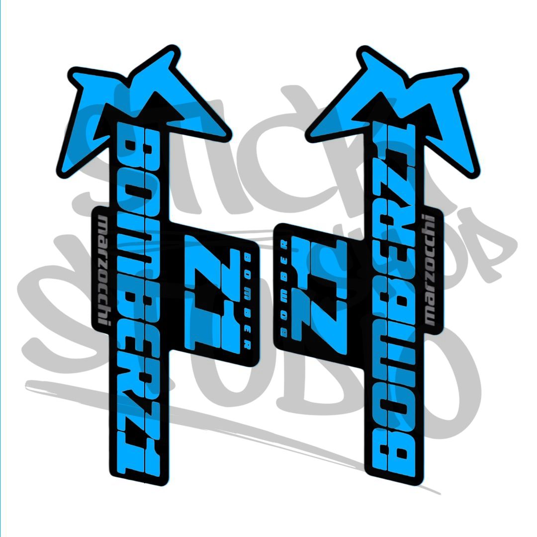 Naklejka na amortyzator Marzocchi Bomber Z1