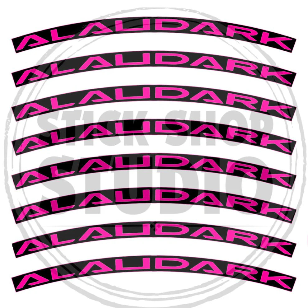Naklejki na obręcze Alaudark 26