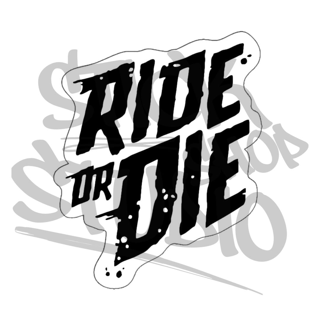 Zestaw wlepek "Ride or die"
