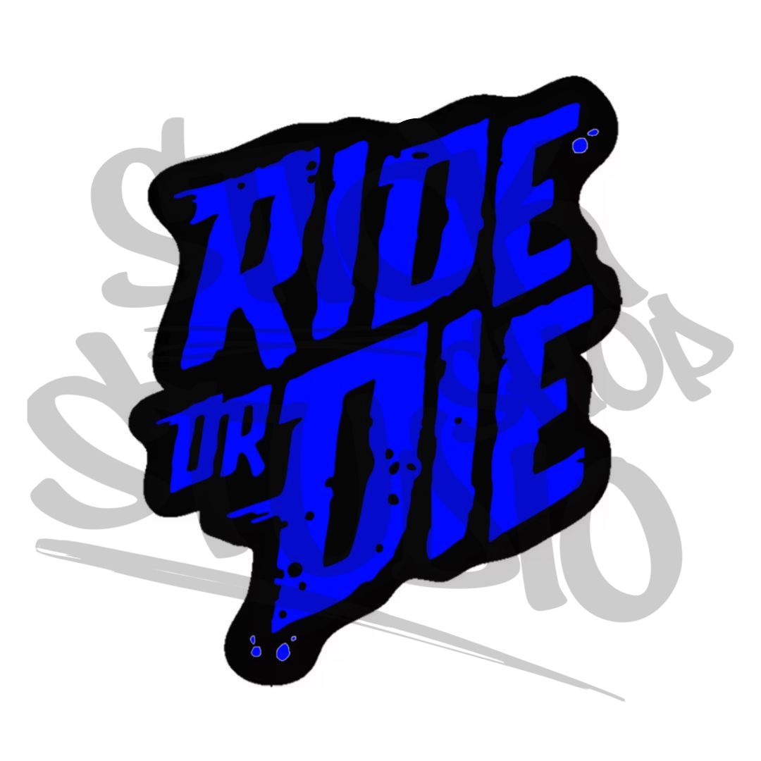 Zestaw wlepek "Ride or die"