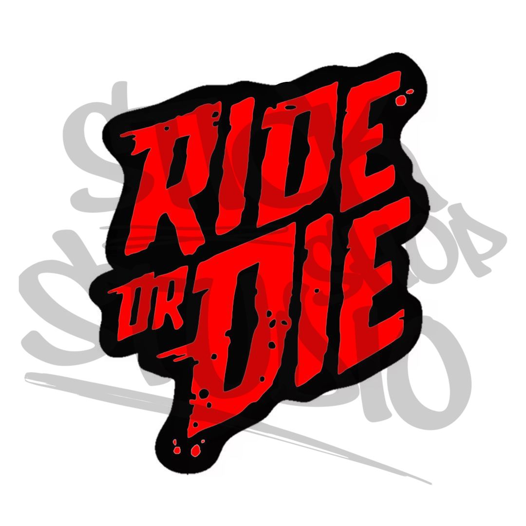 Zestaw wlepek "Ride or die"