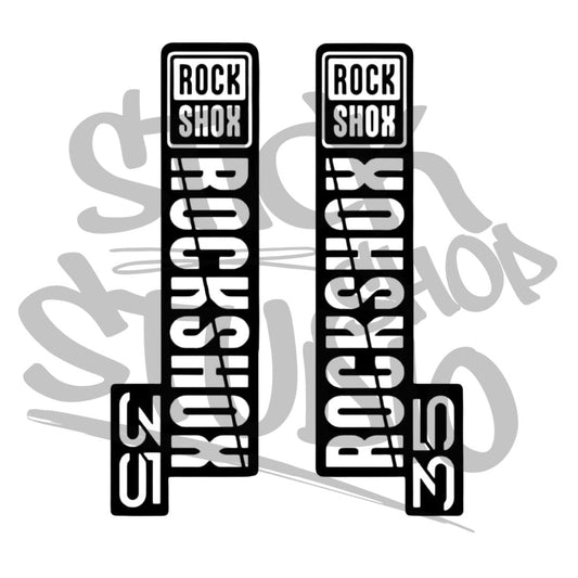 Naklejki na amortyzator Rock Shox 35