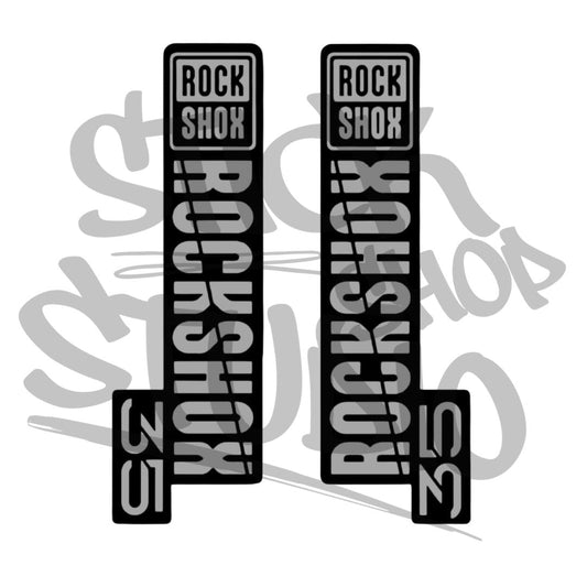 Naklejki na amortyzator Rock Shox 35