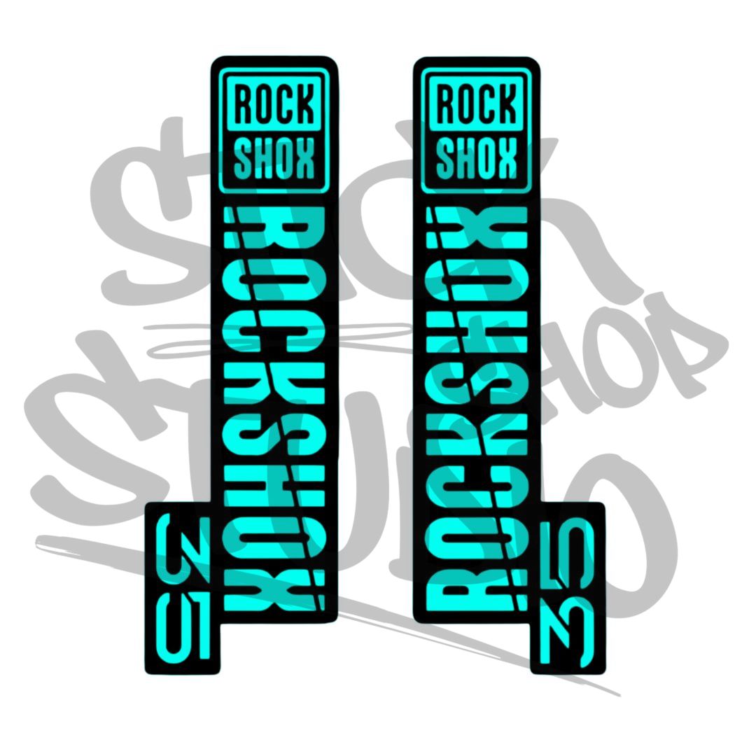 Naklejki na amortyzator Rock Shox 35