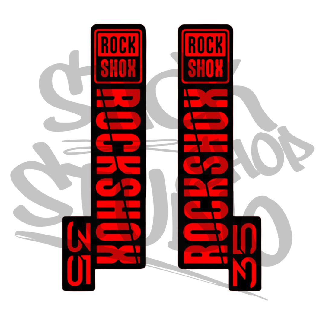Naklejki na amortyzator Rock Shox 35