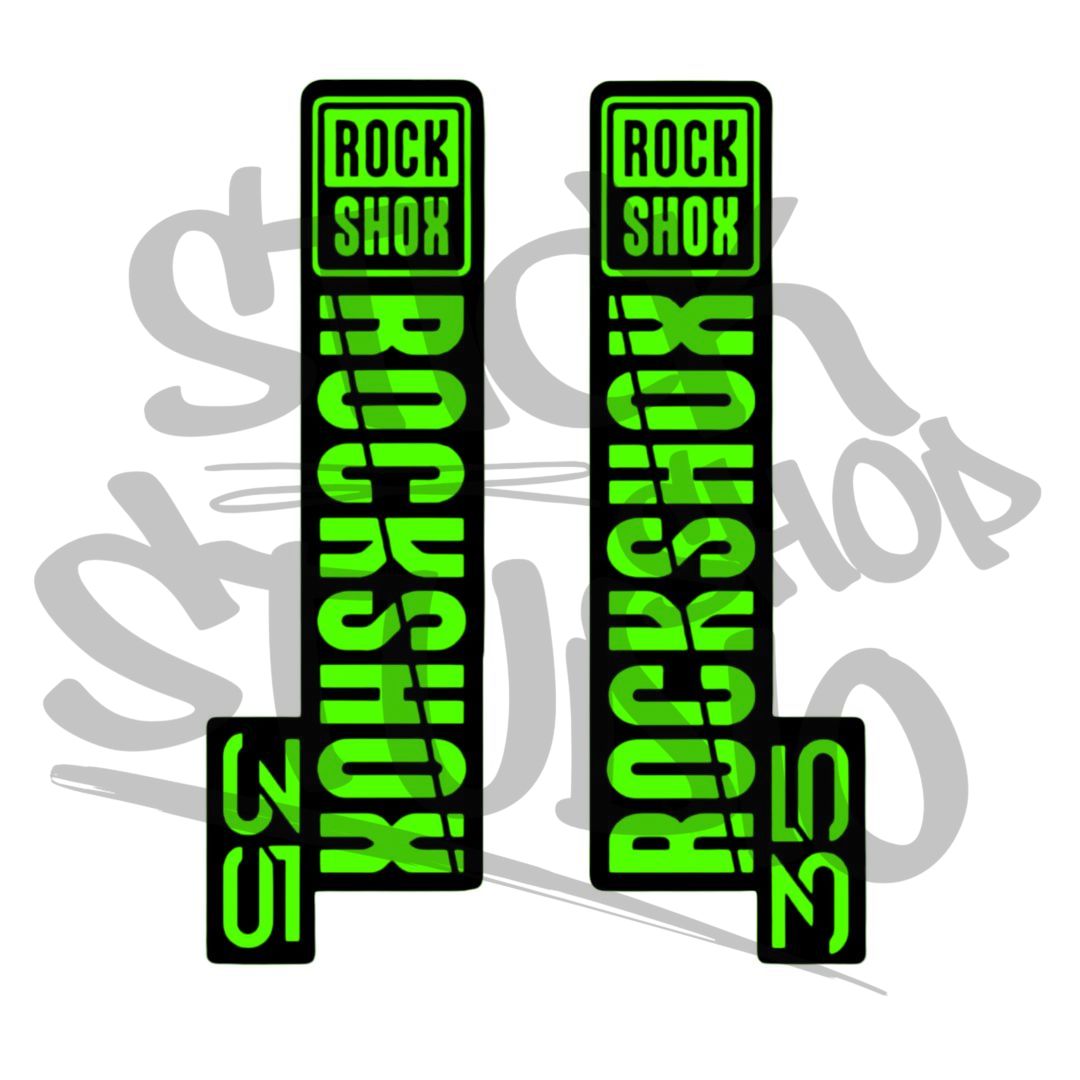Naklejki na amortyzator Rock Shox 35
