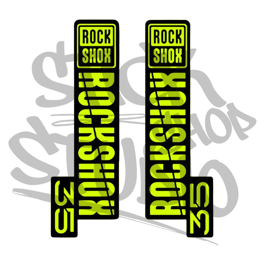 Naklejki na amortyzator Rock Shox 35