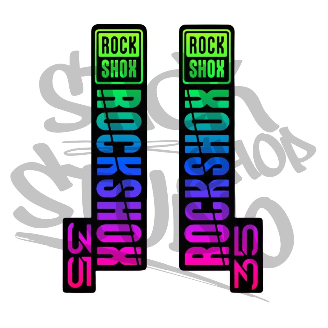 Naklejki na amortyzator Rock Shox 35