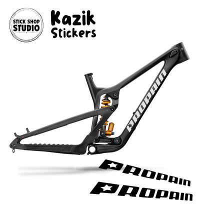 Komplet naklejek na ramę Propain