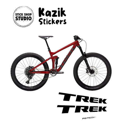 Zestaw naklejek na ramę Trek remedy 7