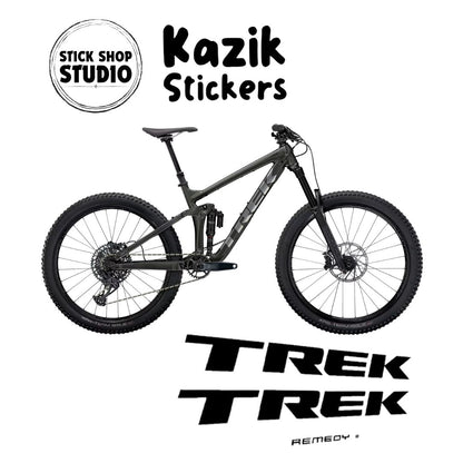 Zestaw naklejek na ramę Trek remedy 8