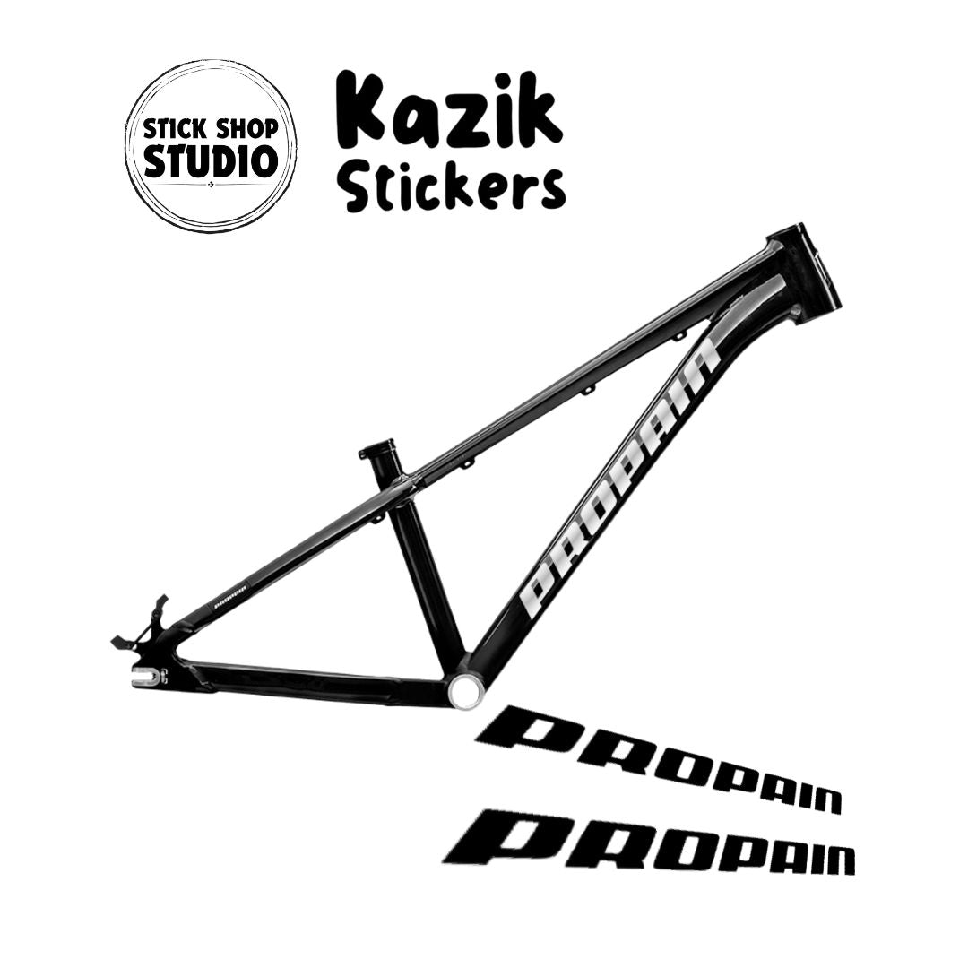 Komplet naklejek na ramę Propain