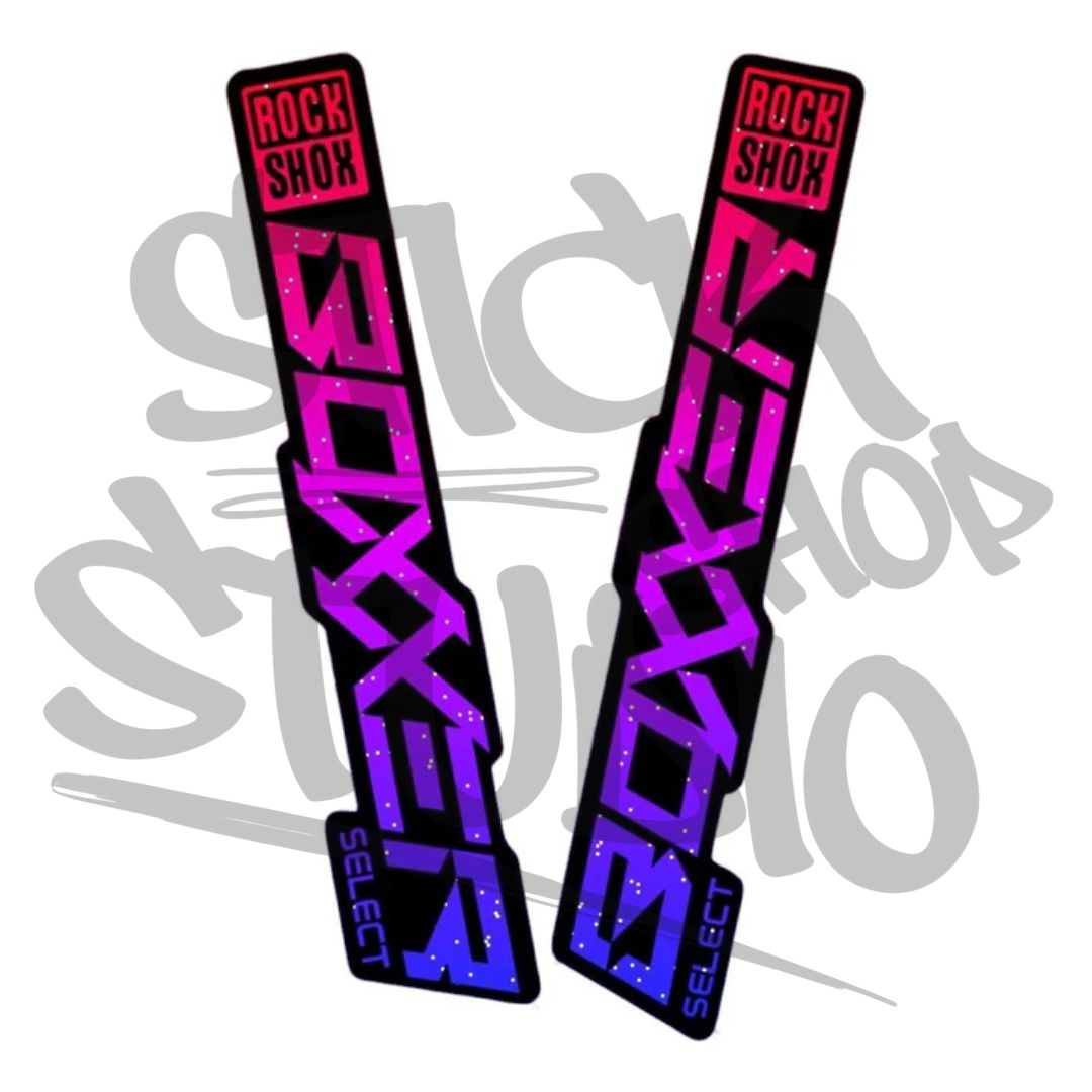 Naklejki na amortyzator Rock Shox Boxxer select