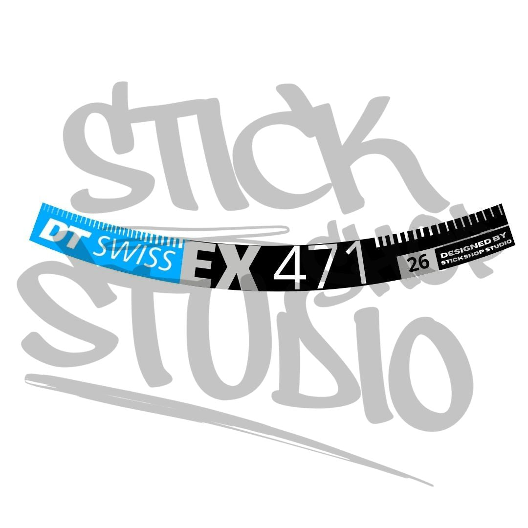 Naklejki na obręcze Dt Swiss Ex 471 26