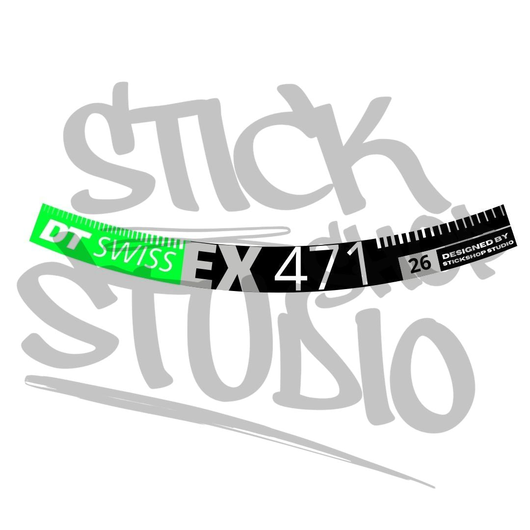 Naklejki na obręcze Dt Swiss Ex 471 26