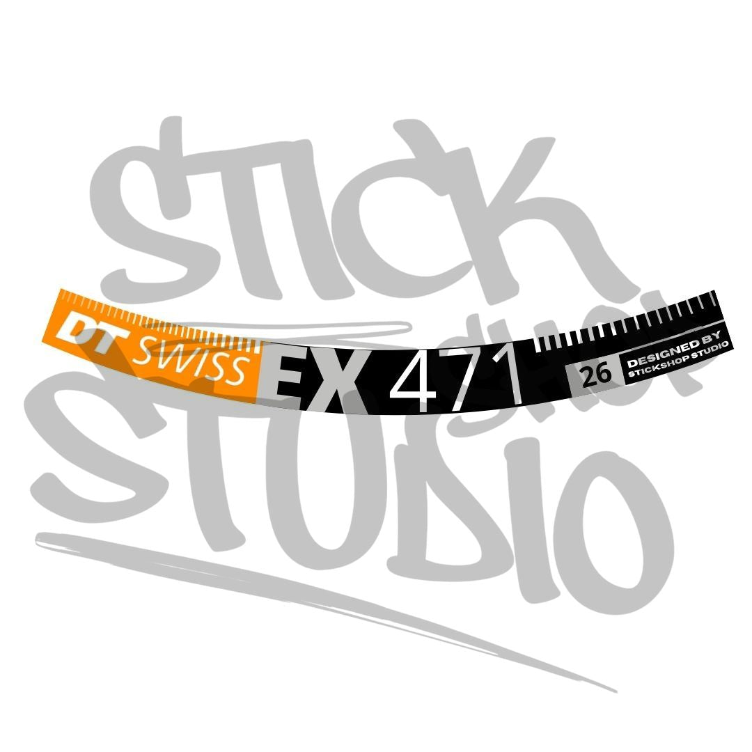 Naklejki na obręcze Dt Swiss Ex 471 26