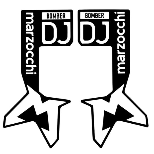 Naklejki na amortyzator Marzocchi Bomber DJ