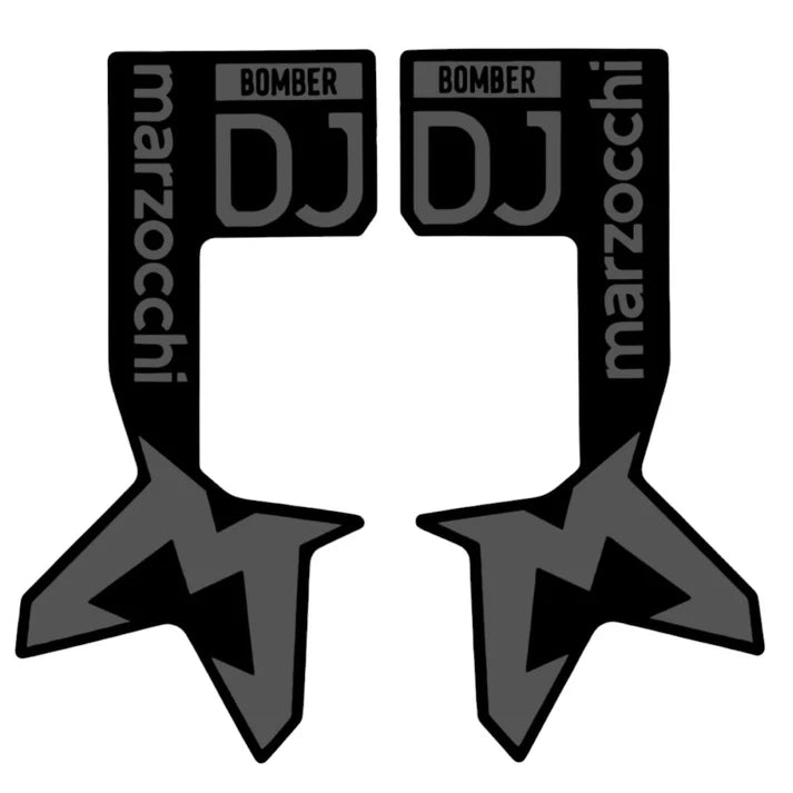 Naklejki na amortyzator Marzocchi Bomber DJ