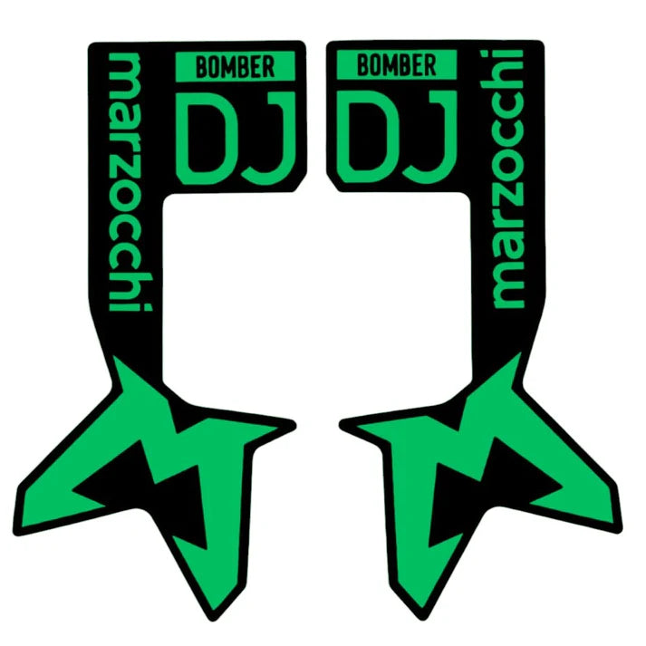 Naklejki na amortyzator Marzocchi Bomber DJ