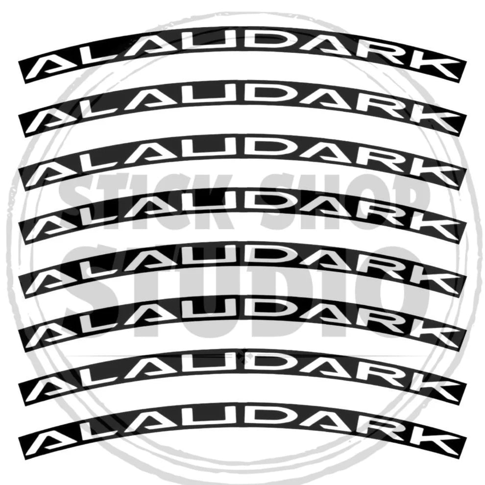 Naklejki na obręcze Alaudark 26