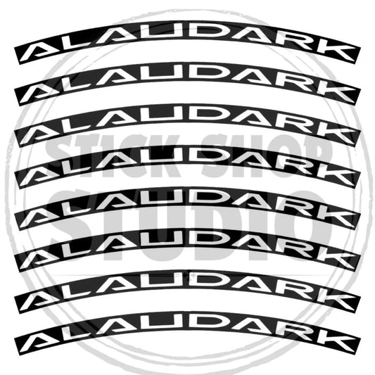 Naklejki na obręcze Alaudark 26