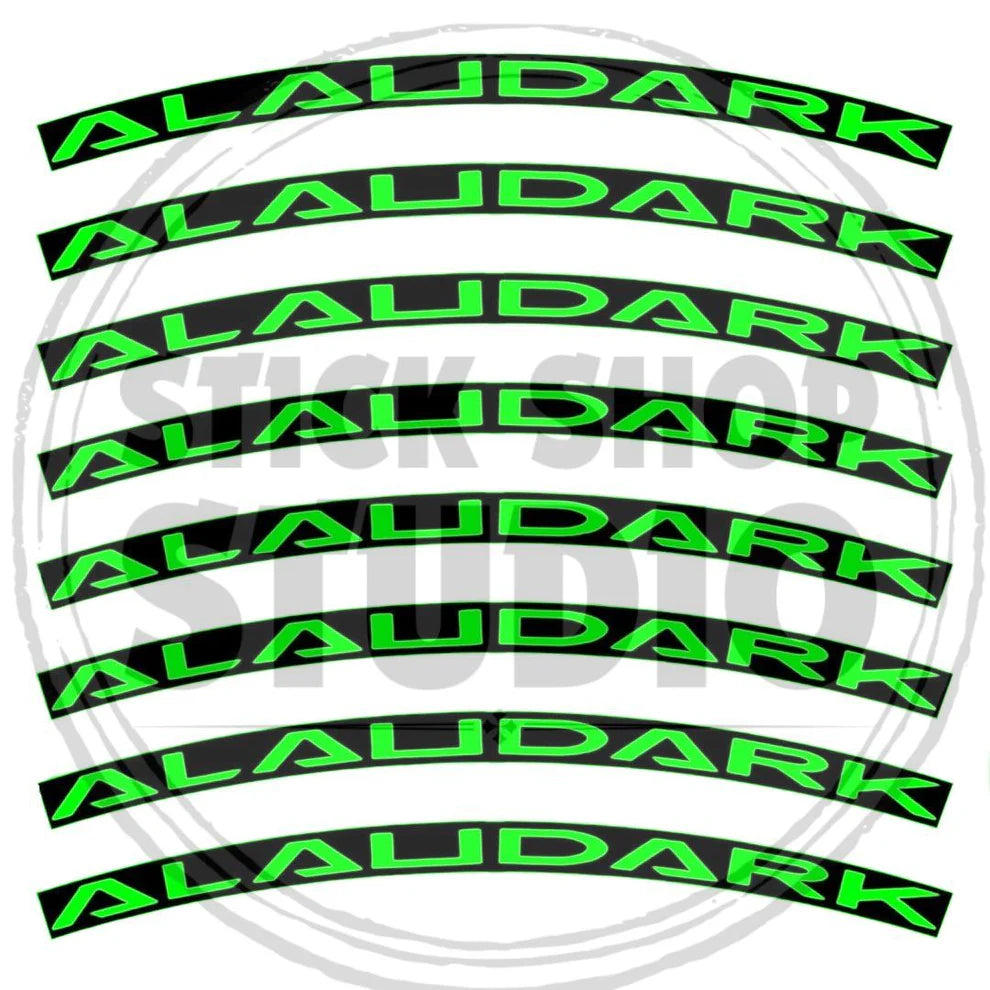 Naklejki na obręcze Alaudark 26