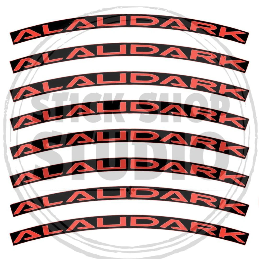 Naklejki na obręcze Alaudark 26