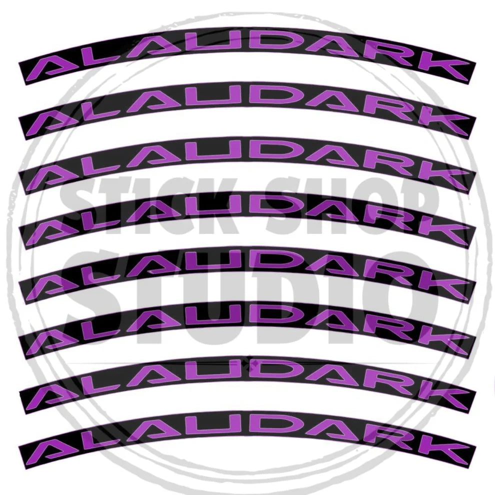 Naklejki na obręcze Alaudark 26