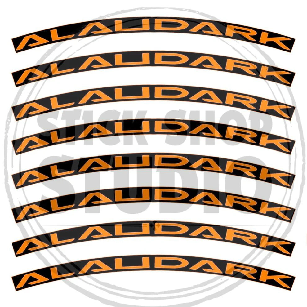 Naklejki na obręcze Alaudark 26