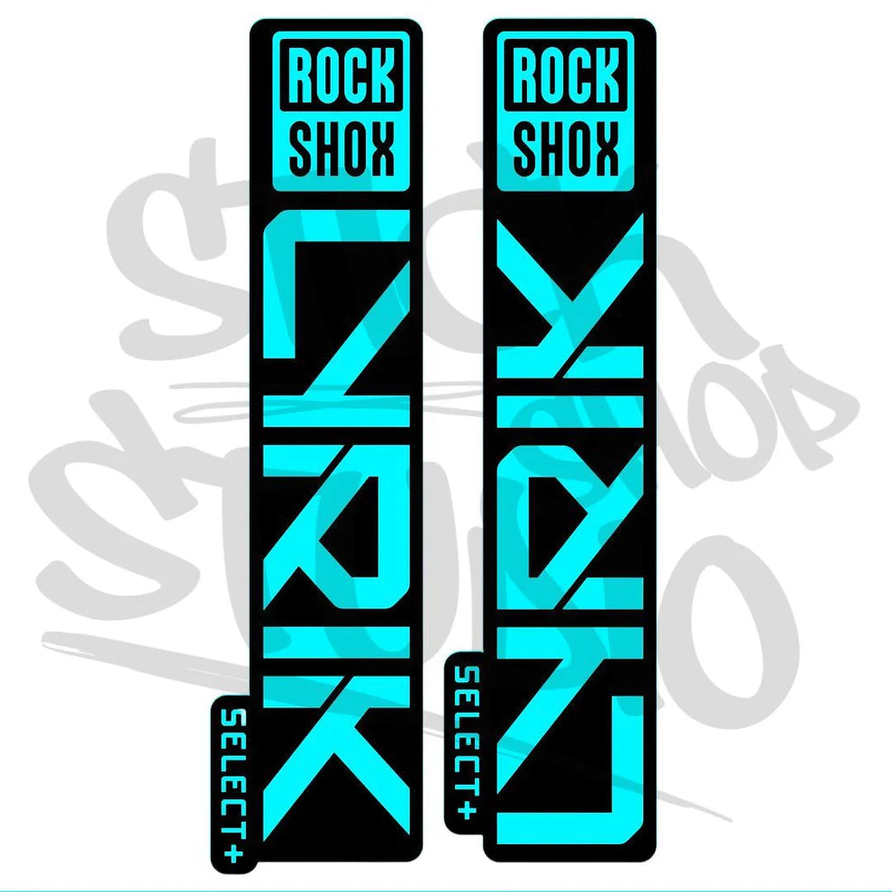 Naklejka na amortyzator Rock Shox Lyrik Select +