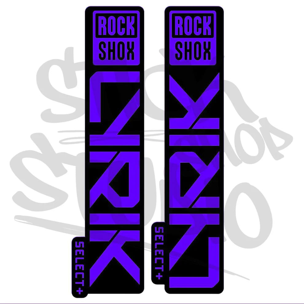 Naklejka na amortyzator Rock Shox Lyrik Select +
