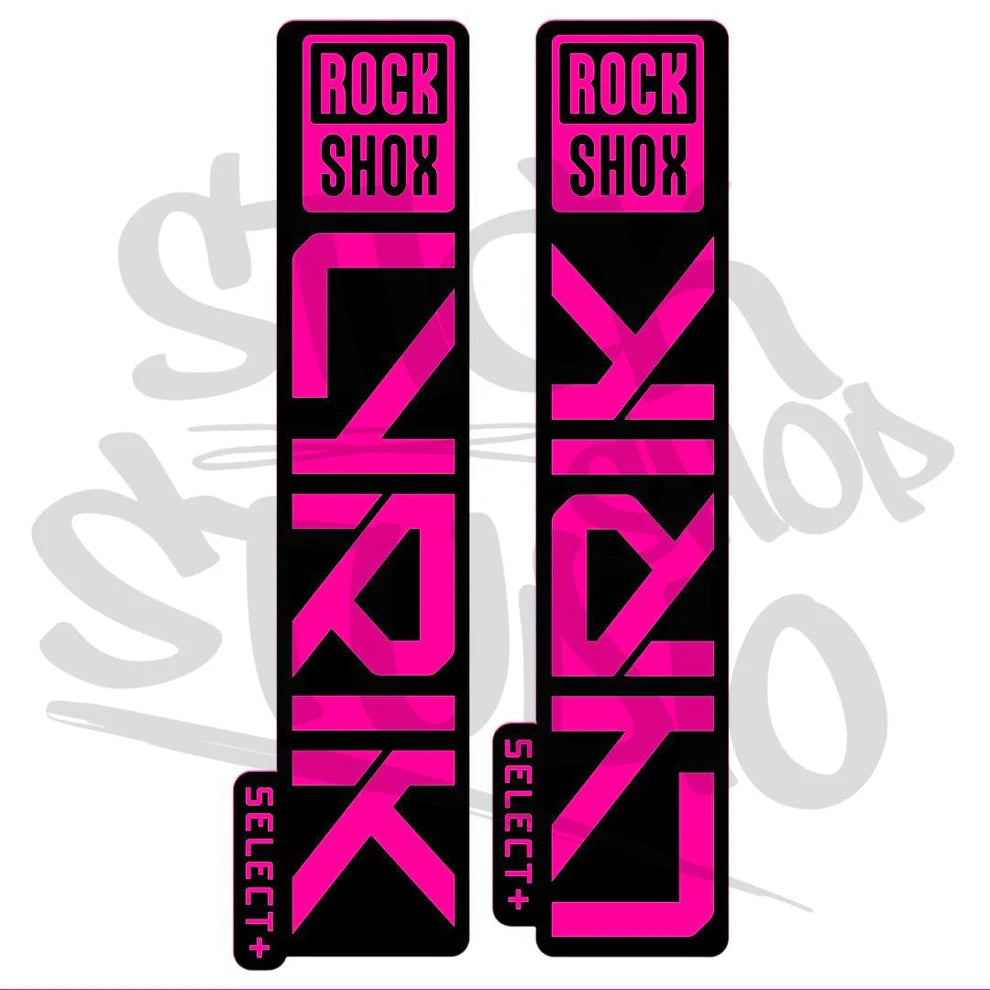 Naklejka na amortyzator Rock Shox Lyrik Select +