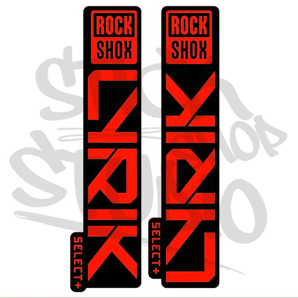 Naklejka na amortyzator Rock Shox Lyrik Select +