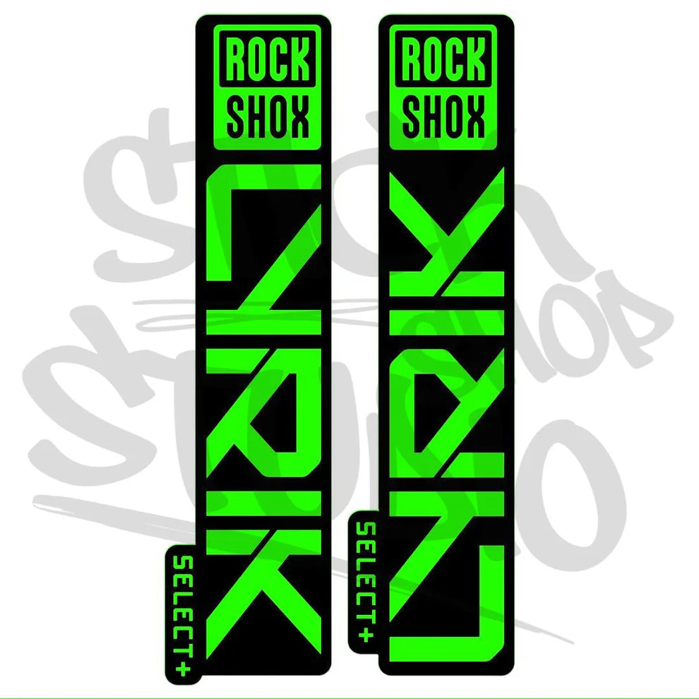 Naklejka na amortyzator Rock Shox Lyrik Select +
