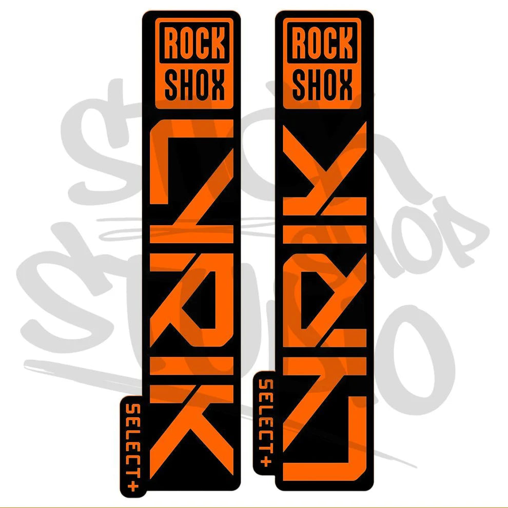 Naklejka na amortyzator Rock Shox Lyrik Select +