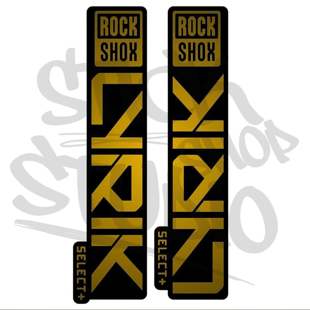 Naklejka na amortyzator Rock Shox Lyrik Select +