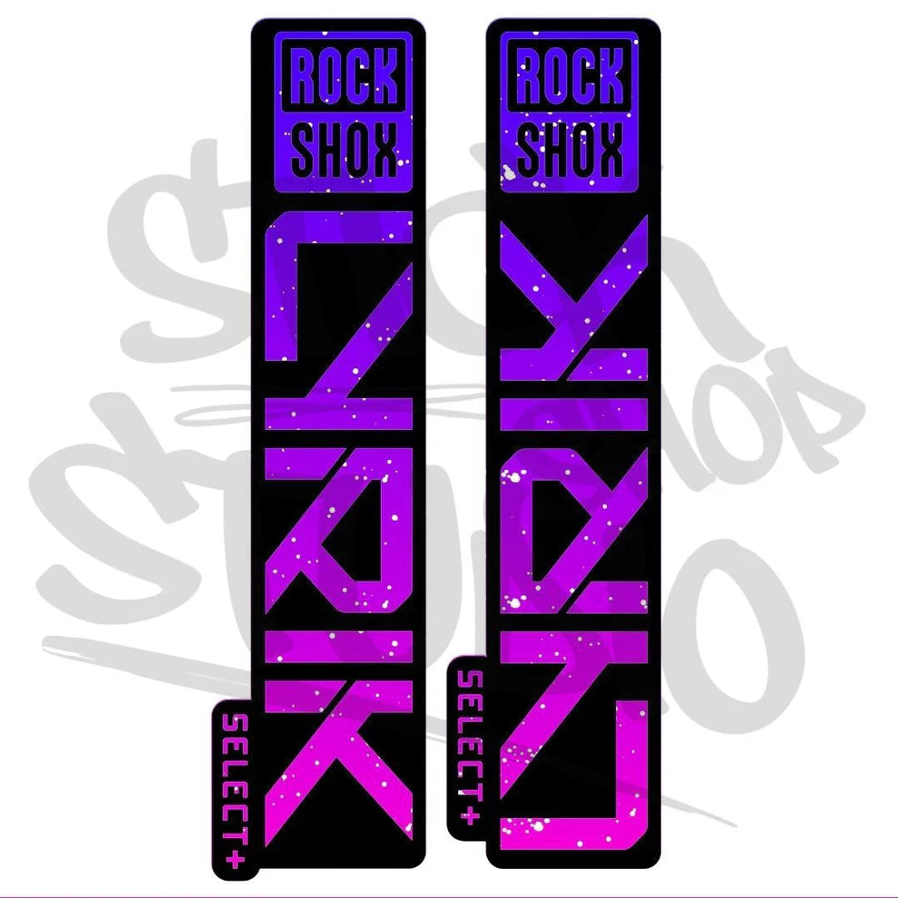 Naklejka na amortyzator Rock Shox Lyrik Select +