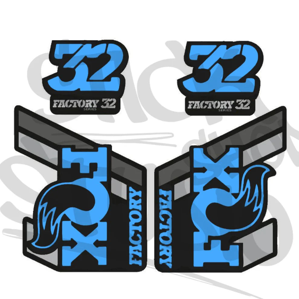 Naklejka na amortyzator Fox 32