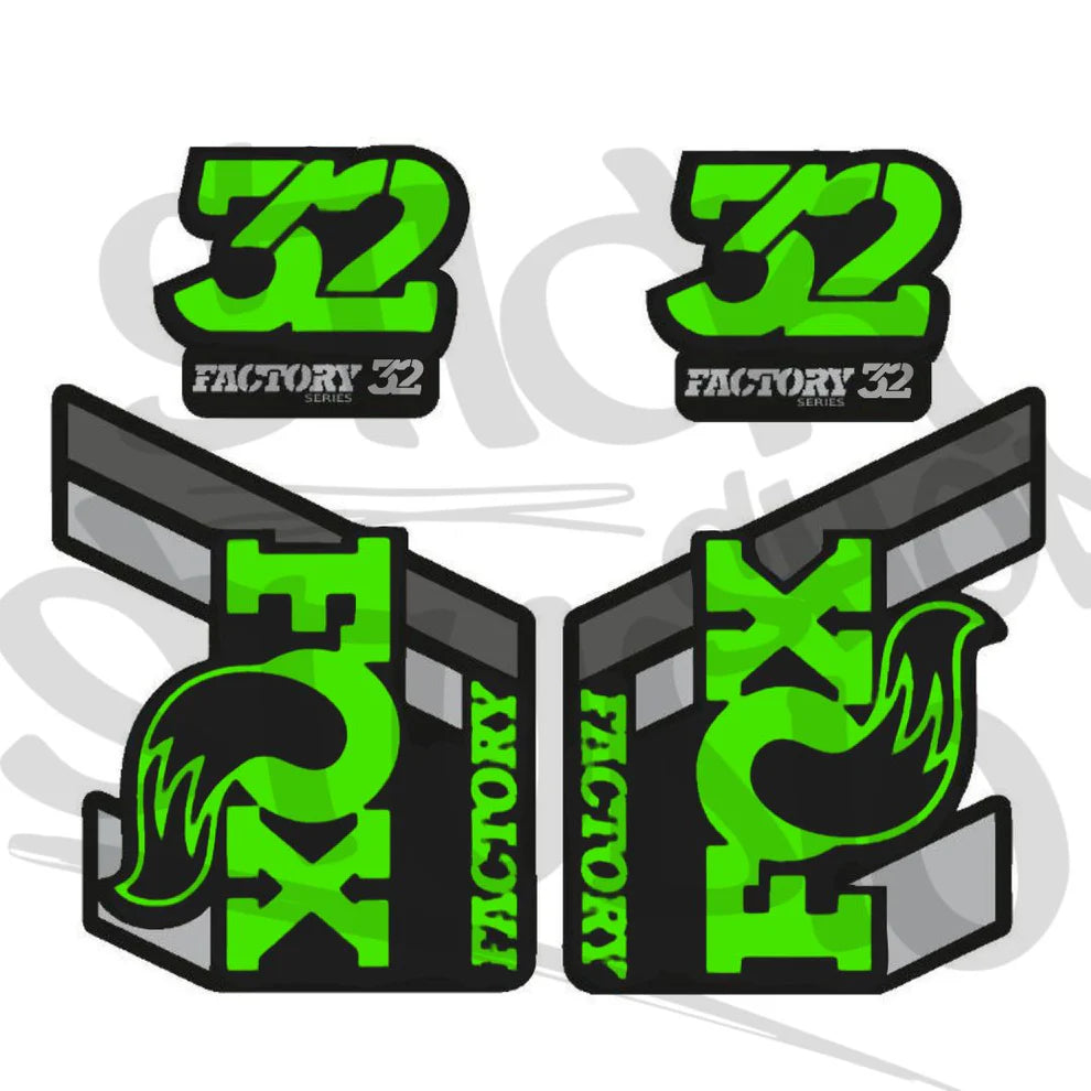 Naklejka na amortyzator Fox 32