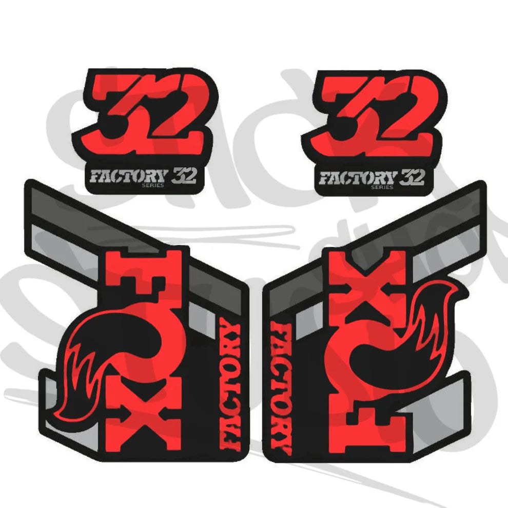 Naklejka na amortyzator Fox 32