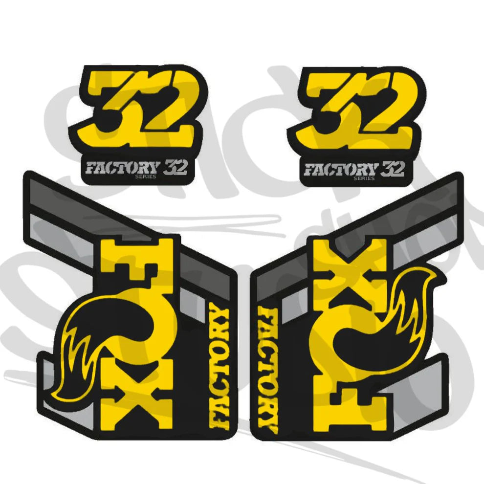 Naklejka na amortyzator Fox 32