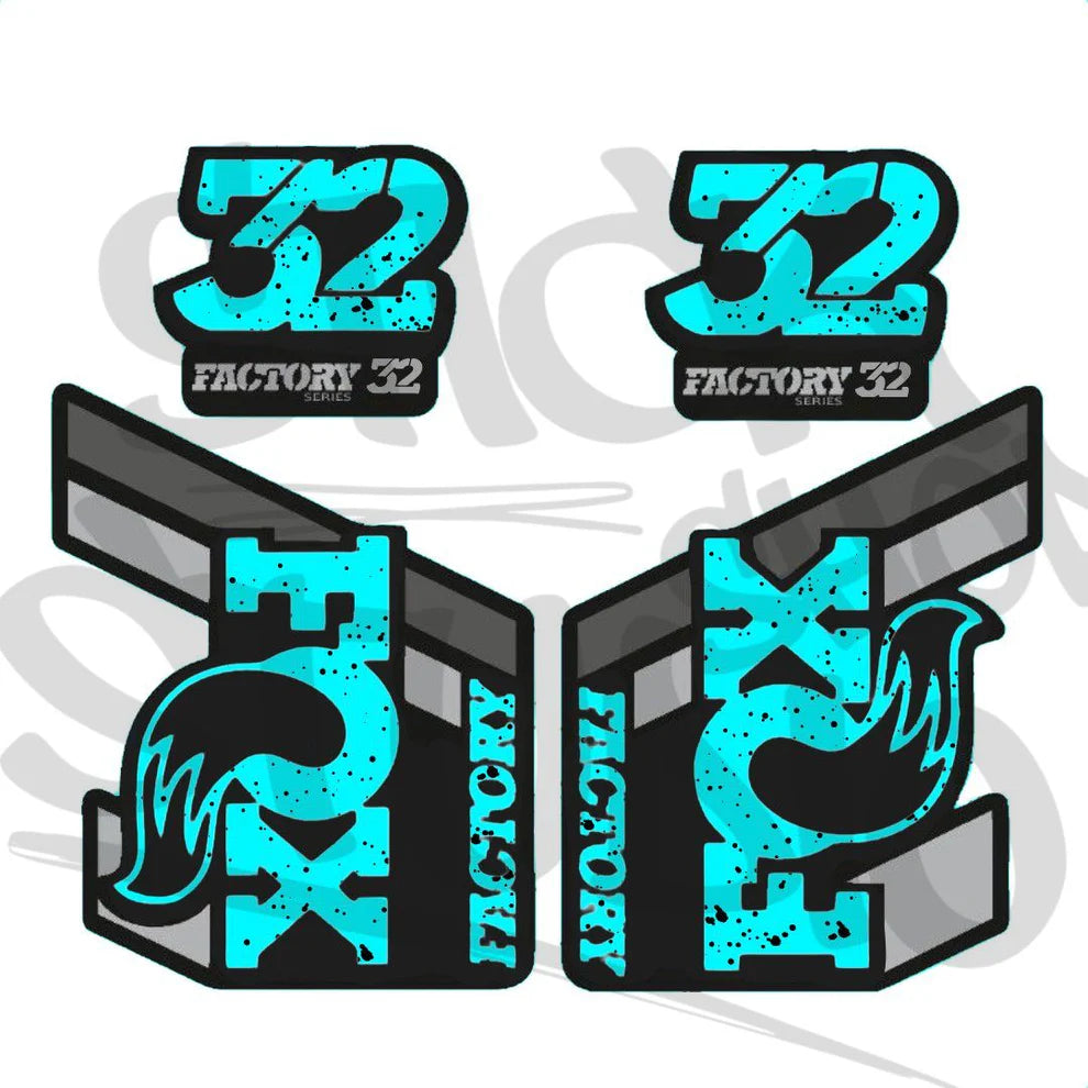 Naklejka na amortyzator Fox 32