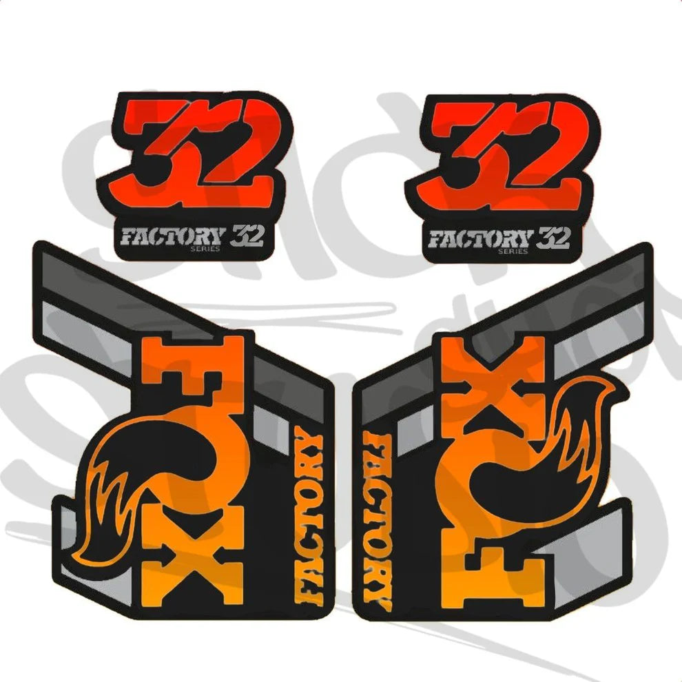 Naklejka na amortyzator Fox 32