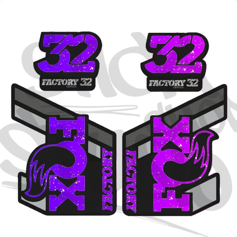 Naklejka na amortyzator Fox 32