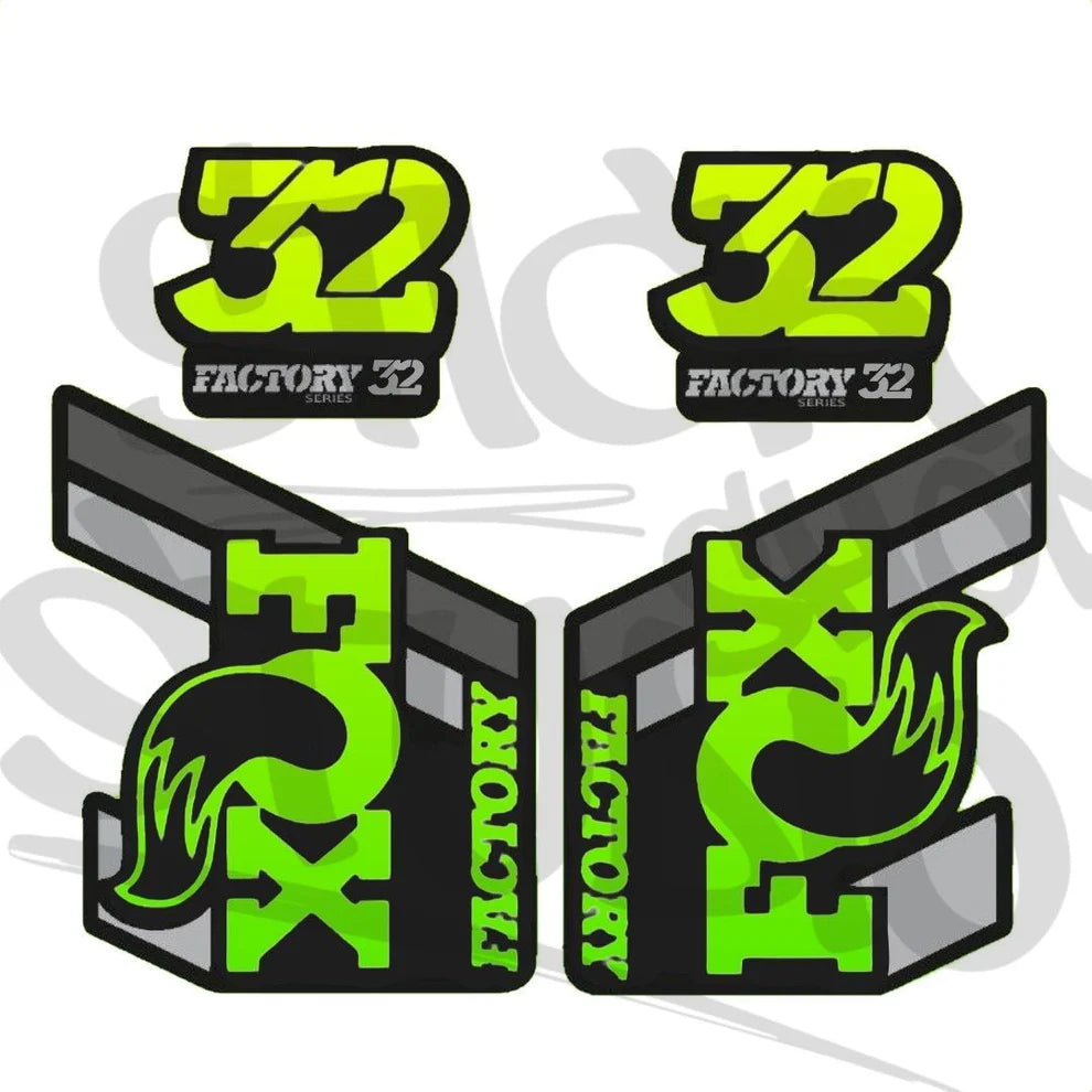 Naklejka na amortyzator Fox 32