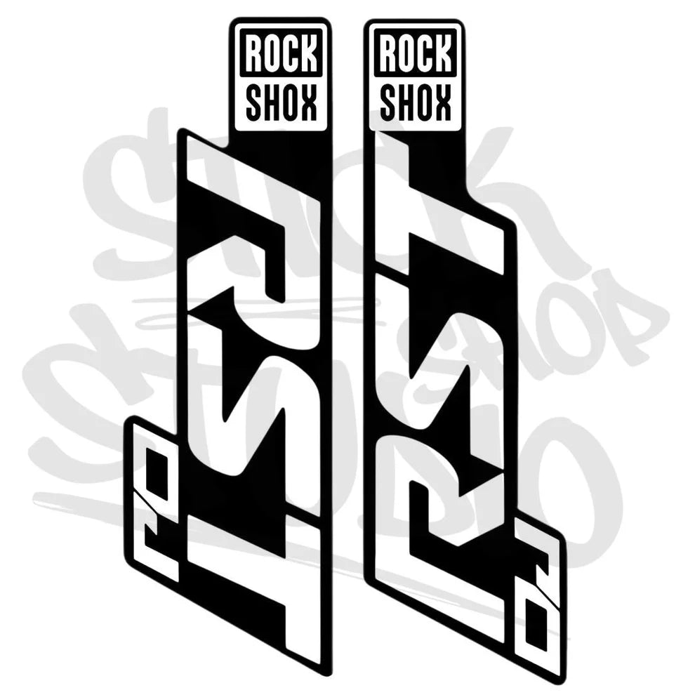 Naklejka na amortyzator RST DIRT